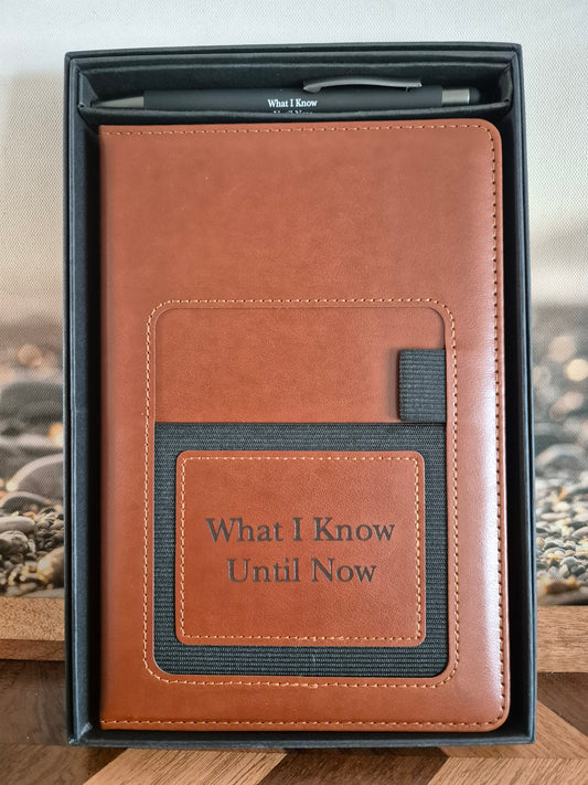 What I Know Until Now Official Journal & Pen